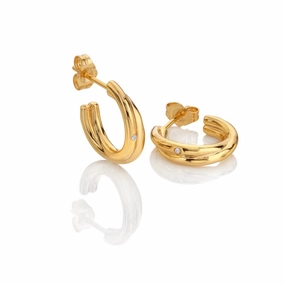 Aura Earrings texture-diamond  