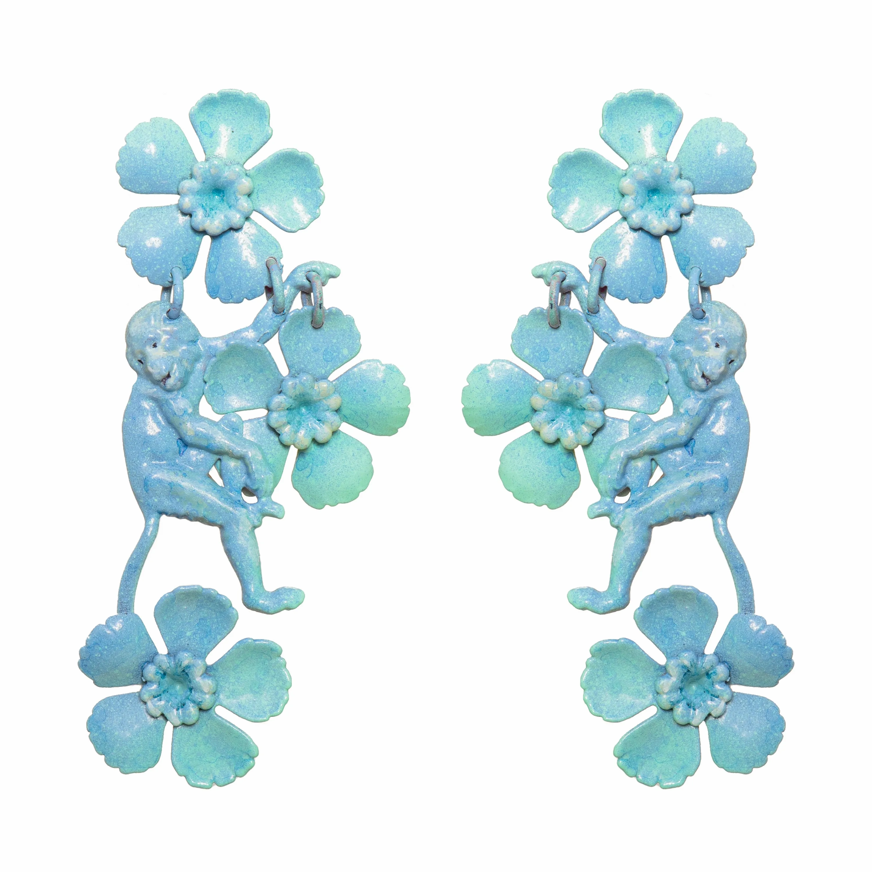 Azure Vervet Earrings