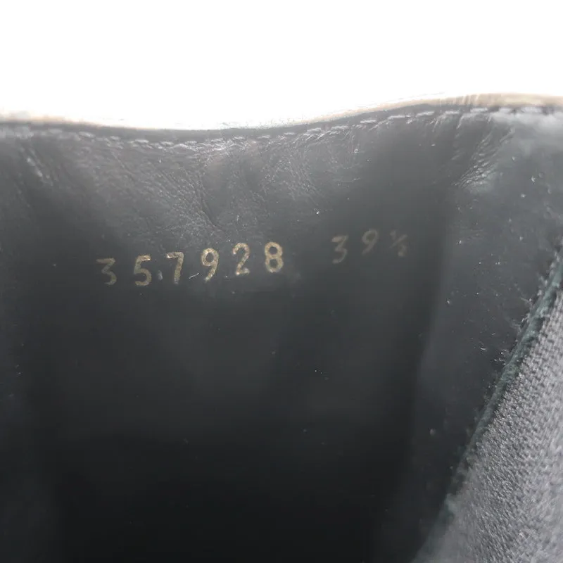 Balenciaga Wingtip Chelsea Stiefel Grau Wildleder Größe 39.5 Flache Knöchelstiefel