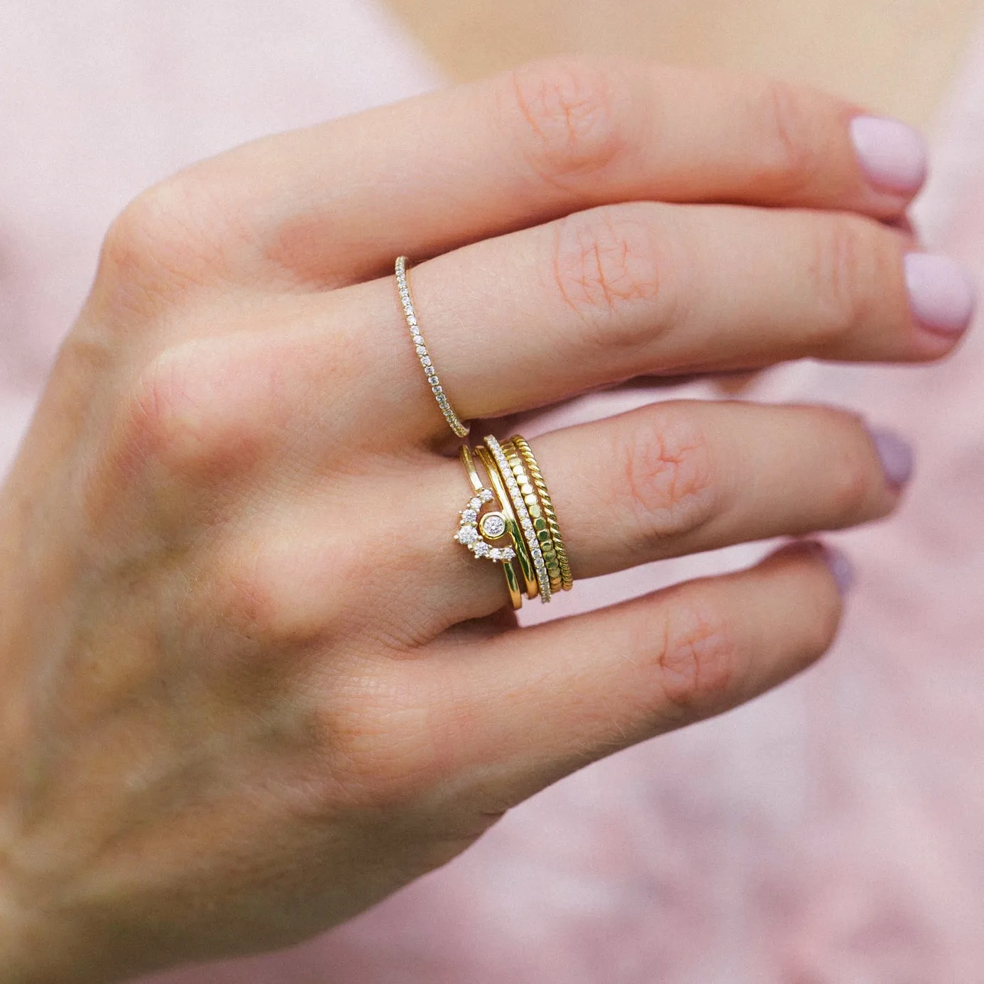 Bead Band Ring