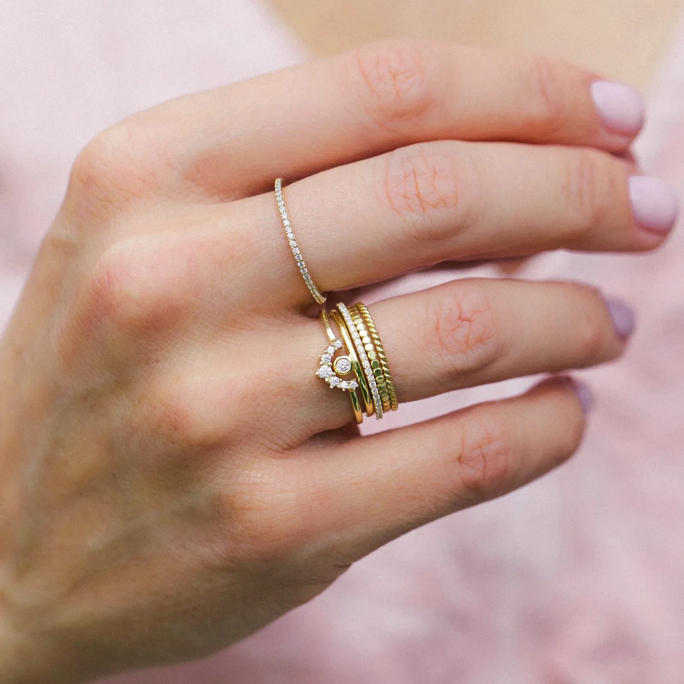 Bead Band Ring