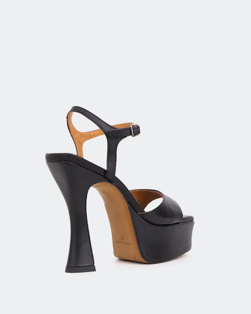 Betsey Schwarz Leder/Cuir Noir