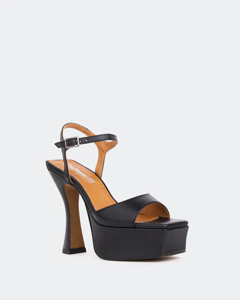 Betsey Schwarz Leder/Cuir Noir