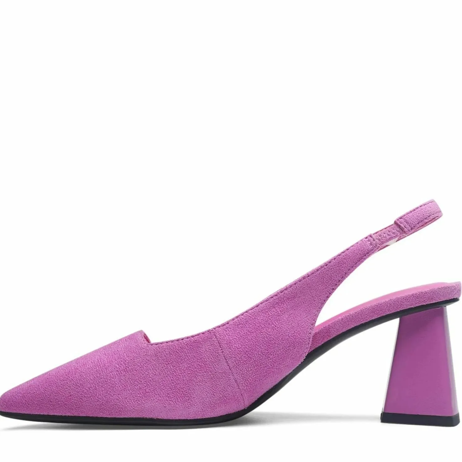 Betsy Violet Wildleder-Effekt Pumps