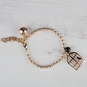 Birdcage Bracelet hand-chain-bracelet  