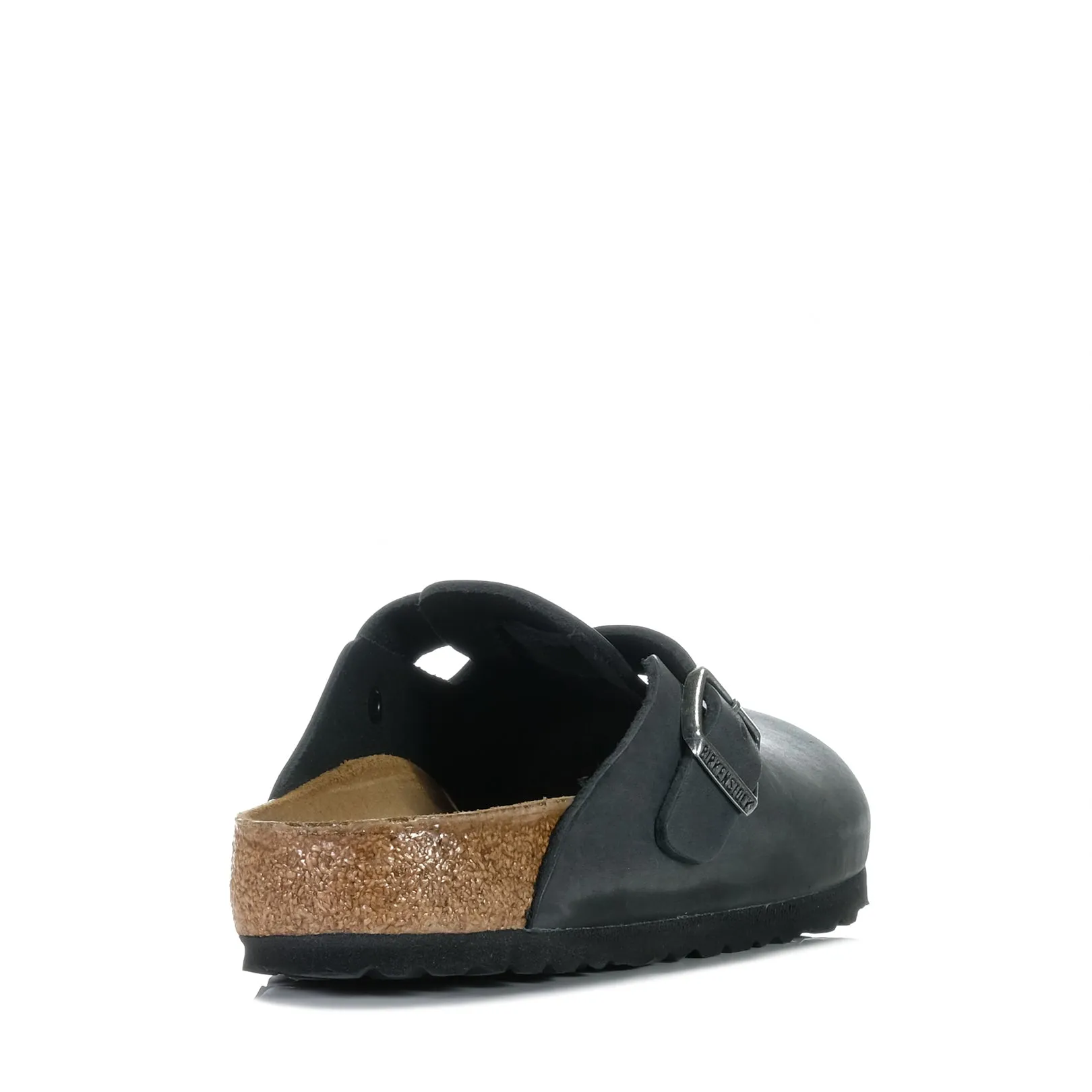 Birkenstock Boston Öl-Leder Schwarz