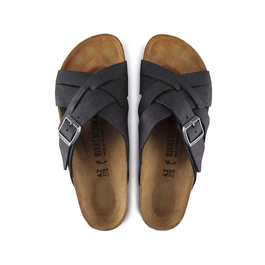 Birkenstock - Herren Lugano Sandalen aus geöltem Leder (1017465)