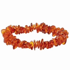 Blissful Baltic Amber Bracelet hand-chain-bracelet  