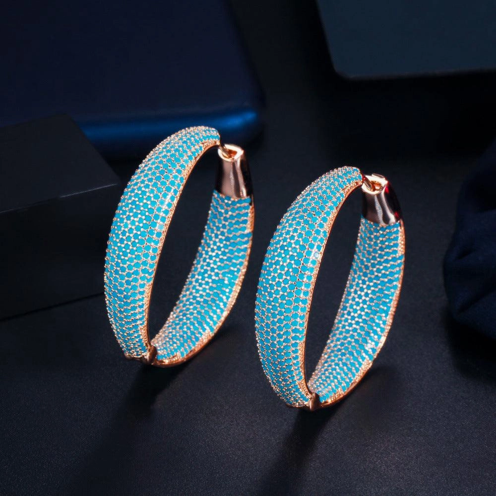 Blue Dream Ear Ring Europe And America