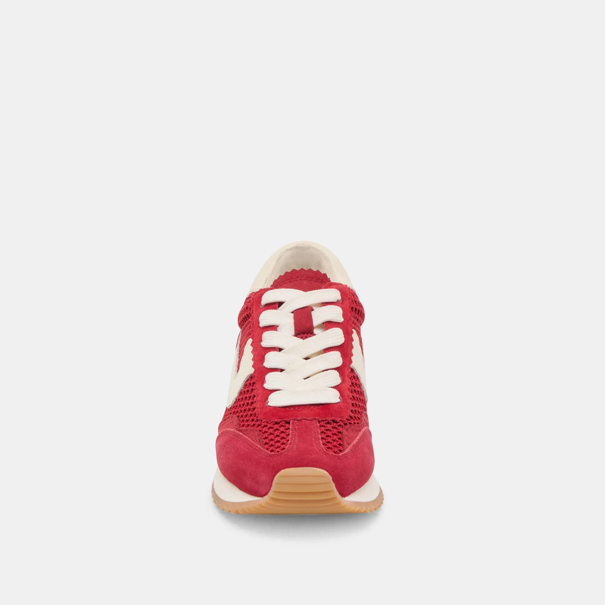 B.NTCD MESH SNEAKERS CRIMSON GEWEBTES MESH