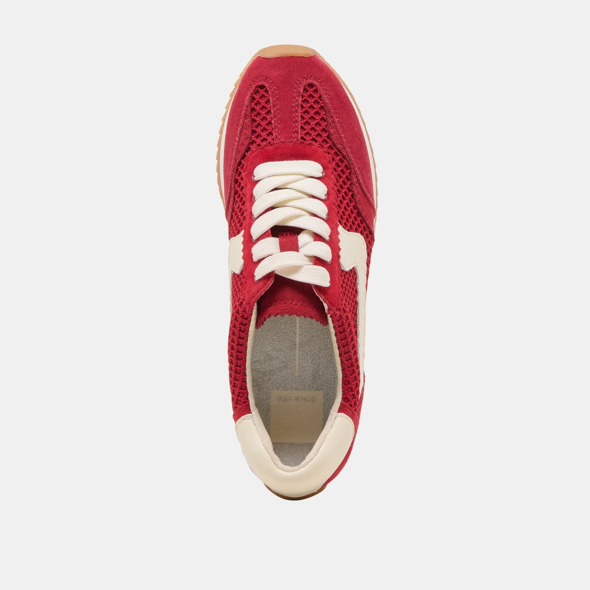 B.NTCD MESH SNEAKERS CRIMSON GEWEBTES MESH