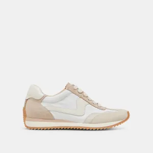 B.NTCD SNEAKERS ELFENBEIN MULTI NYLON