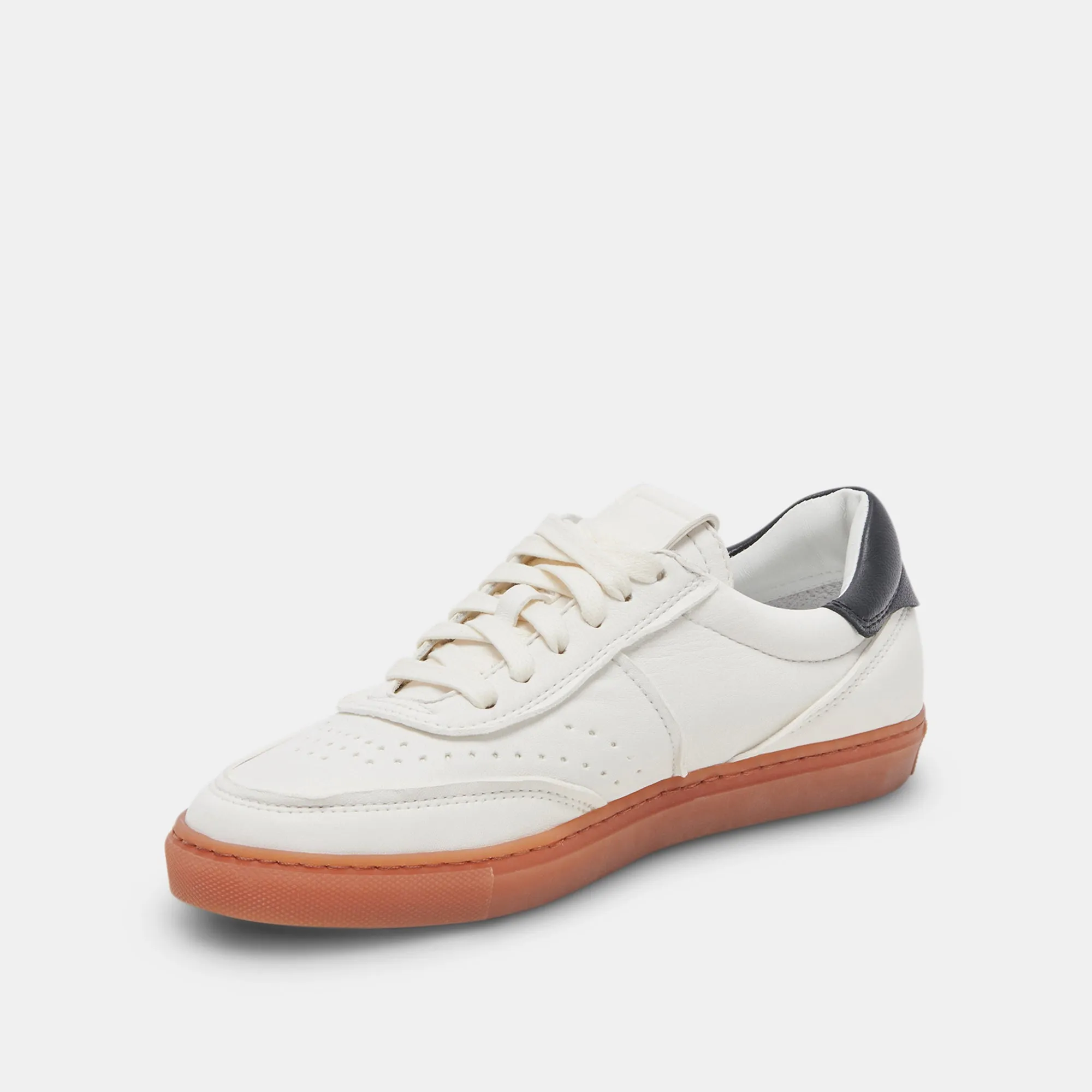 BODEN SNEAKERS WEIß SCHWARZ LEDER