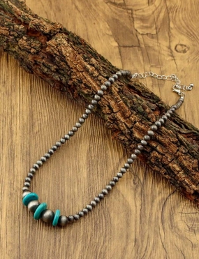 Bohemia Retro Style Necklace texture-rose-gold  