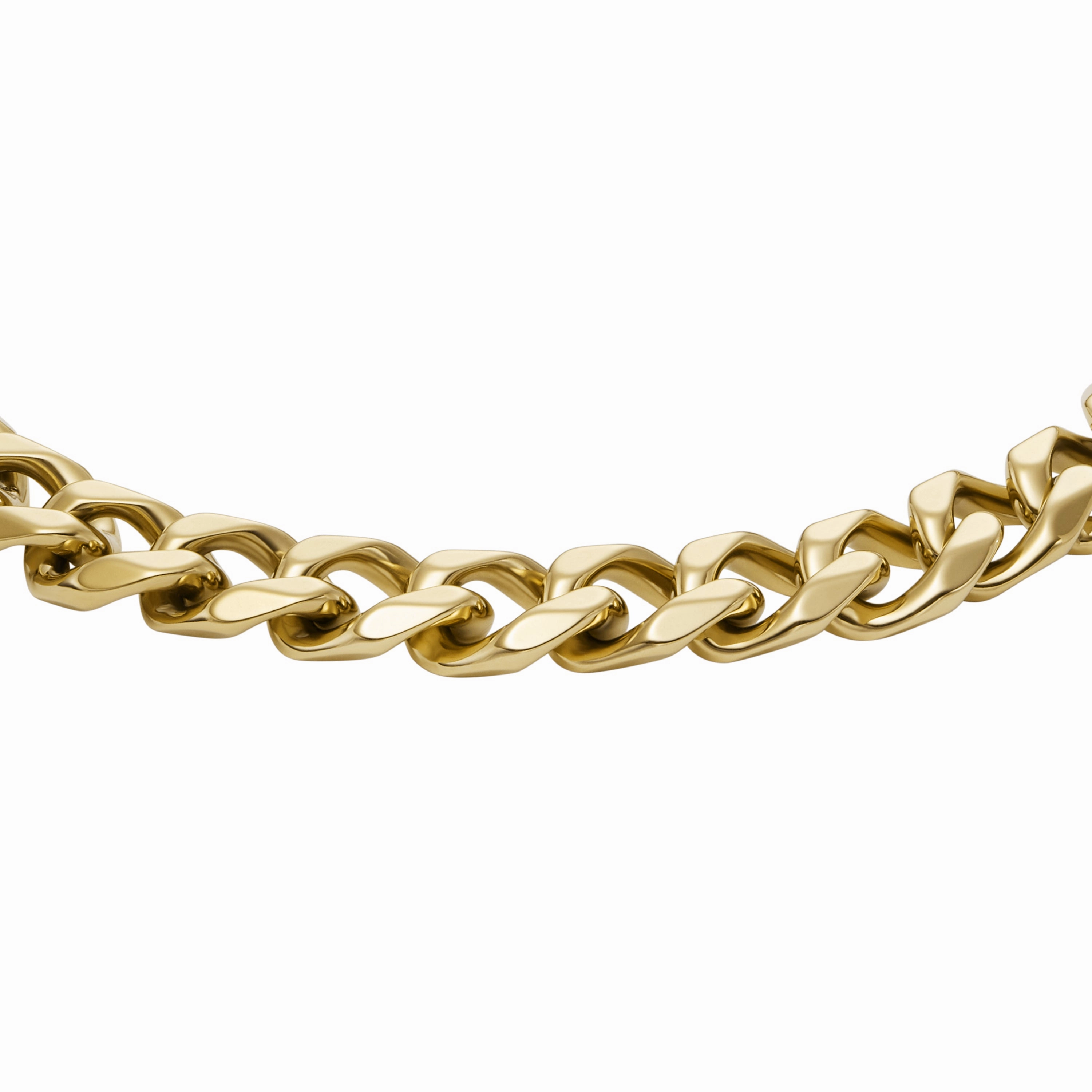 Bold Chains Gold-Tone Stainless Steel Chain Bracelet
