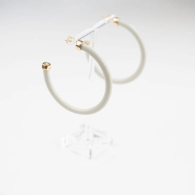 BONE HOOP EARRINGS ear-ear-stud  