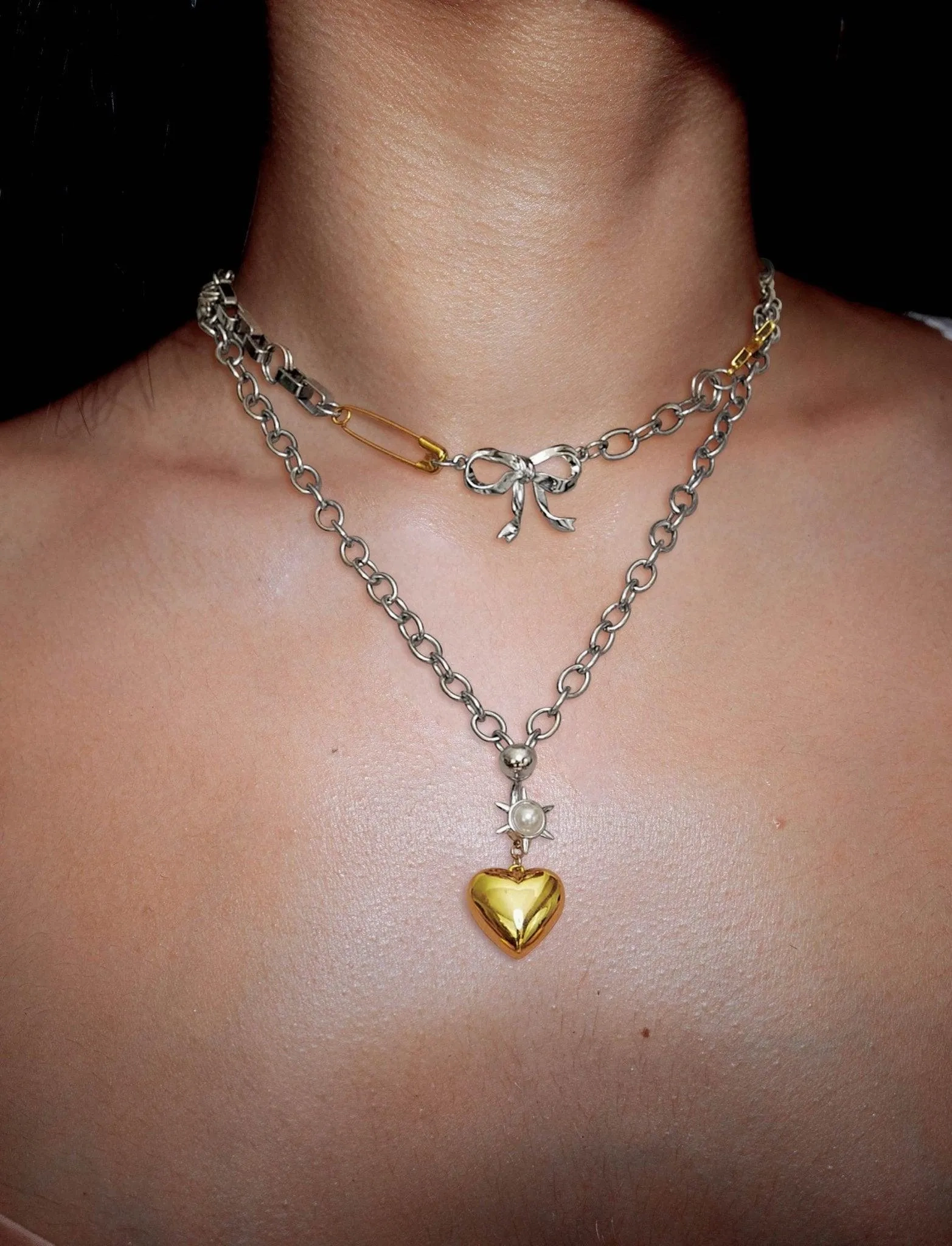 Bow Chain Necklace