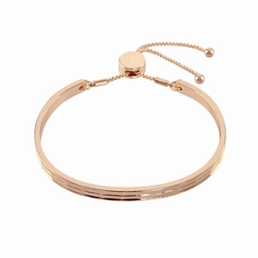Buckley London Dalston Bangle Rose Tone Rose Gold fashion-jewelry  