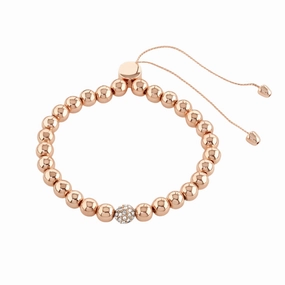 Buckley London Rose Gold Simplicity Bead Bracelet Rose Gold fashion-jewelry  
