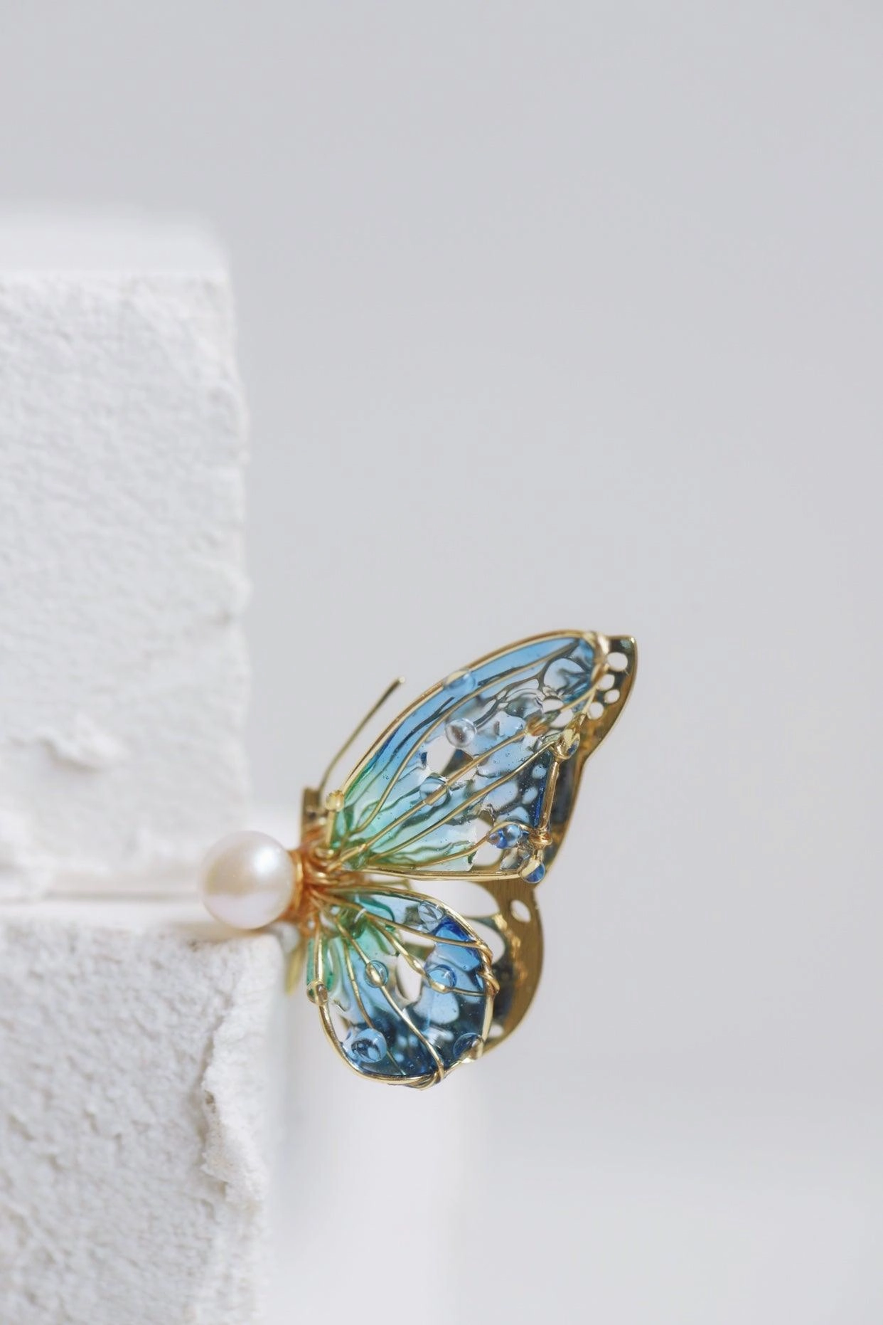 Butterfly Lady Sterling Silver Stud Earrings