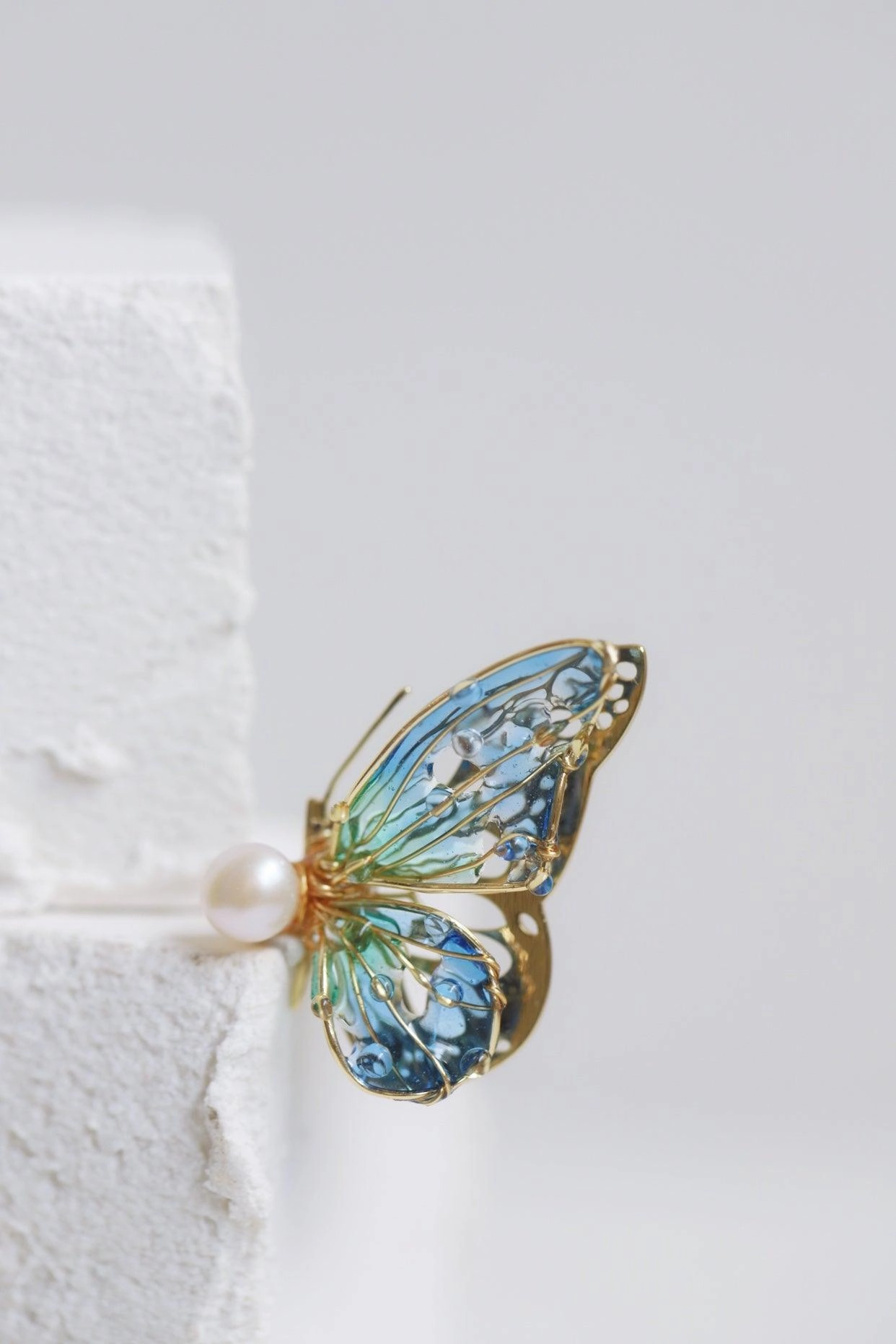 Butterfly Lady Sterling Silver Stud Earrings