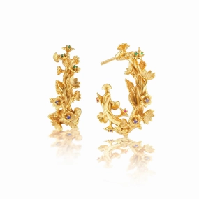 CAPUCINE DE WULF - MEADOW SMALL HOOP EARRINGS ear-ear-stud  
