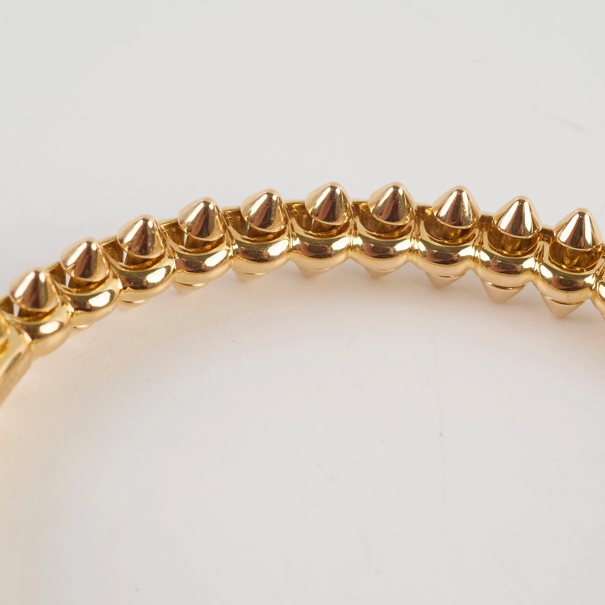 Cartier Clash Bracelet Pink Gold Size 15