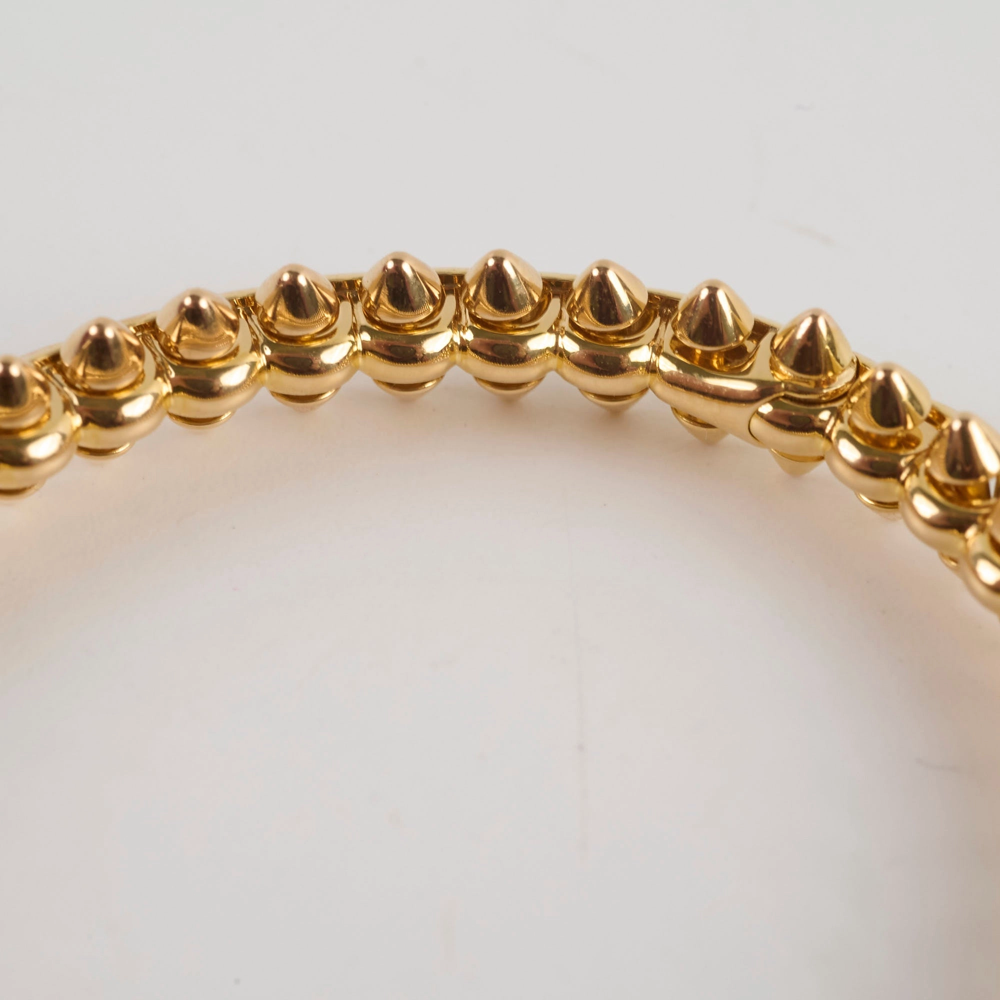 Cartier Clash Bracelet Pink Gold Size 15