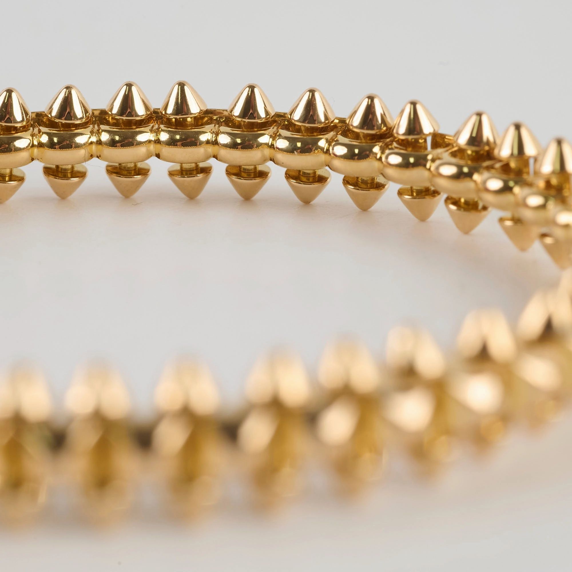 Cartier Clash Bracelet Pink Gold Size 15