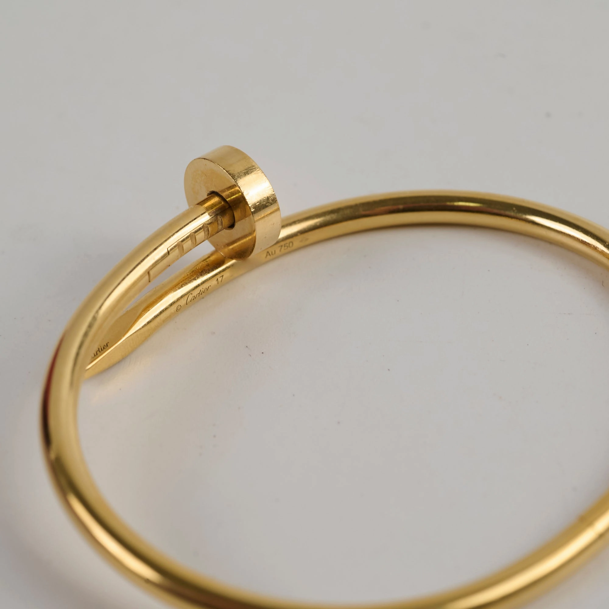 Cartier Juste Un Clou Yellow Gold Size 17
