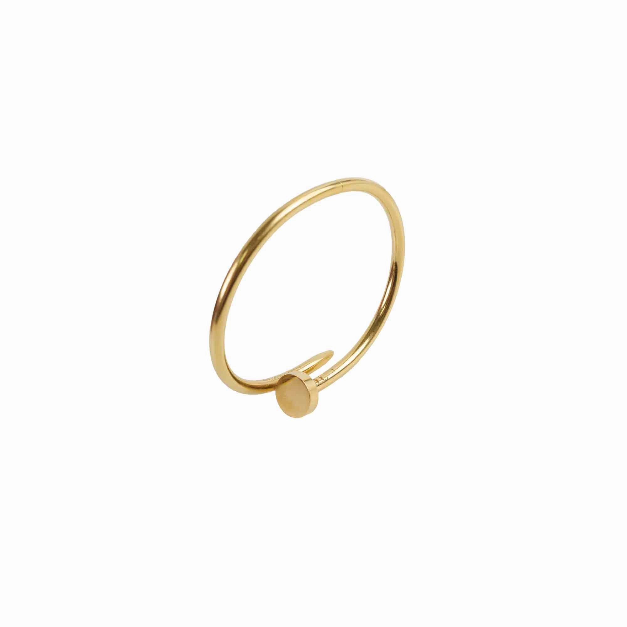 Cartier Juste Un Clou Yellow Gold Size 17 hand-chain-bracelet  
