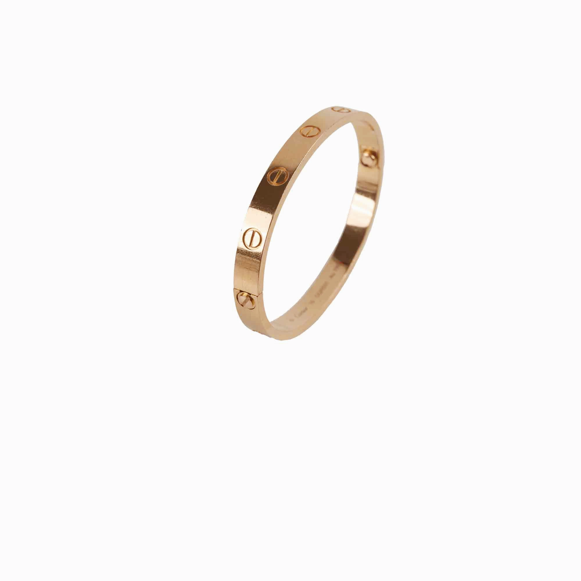 Cartier Love Bracelet Pink Gold Size 16 2022 hand-chain-bracelet  