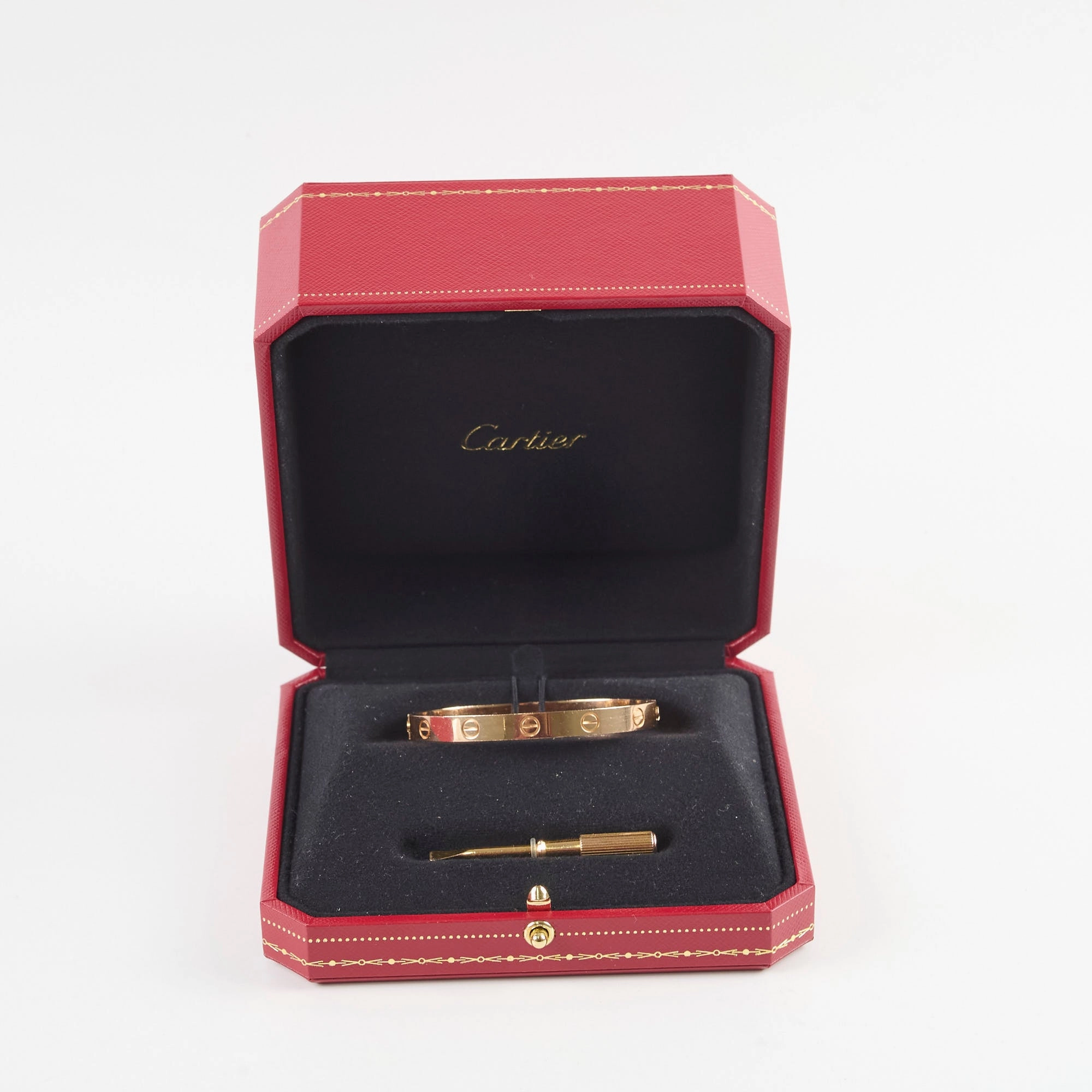 Cartier Love Bracelet Pink Gold Size 16 2022