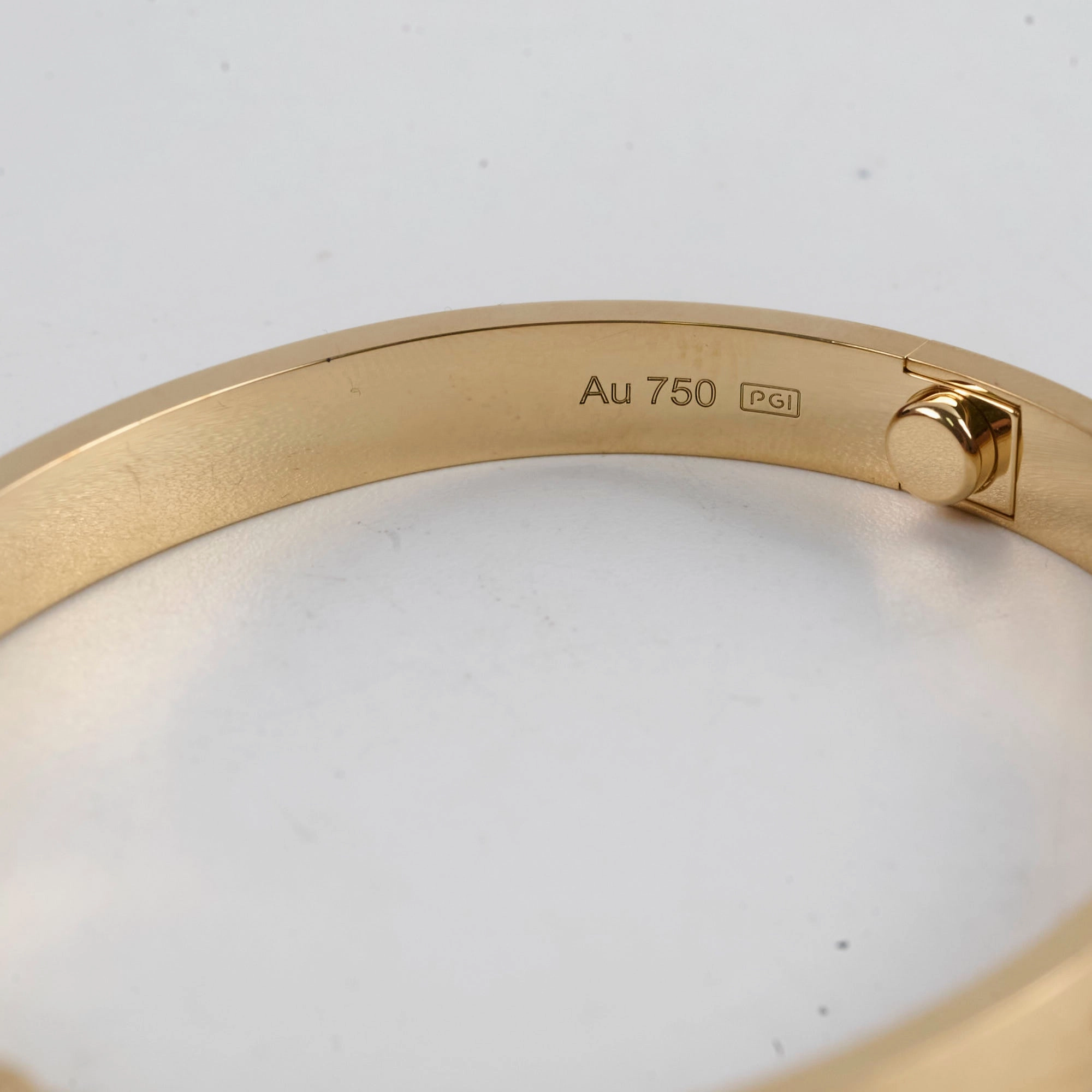Cartier Love Bracelet Size 17 Yellow Gold 2024