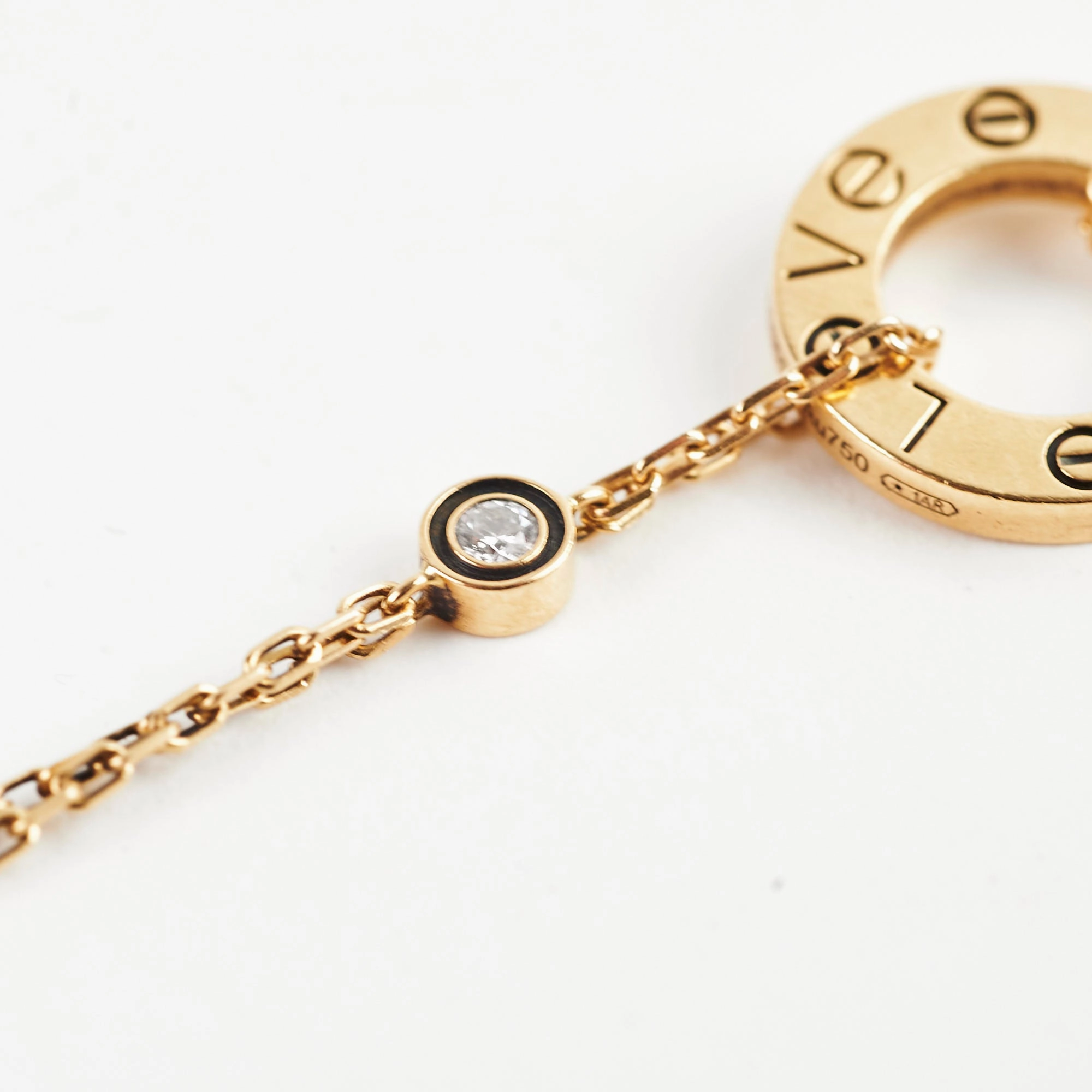 Cartier Love Bracelet Yellow Gold 1 Diamond 2020