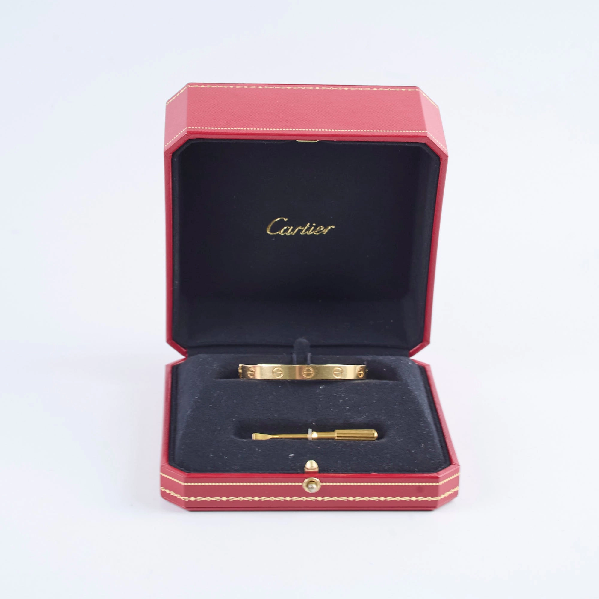 Cartier Love Bracelet Yellow Gold Size 15