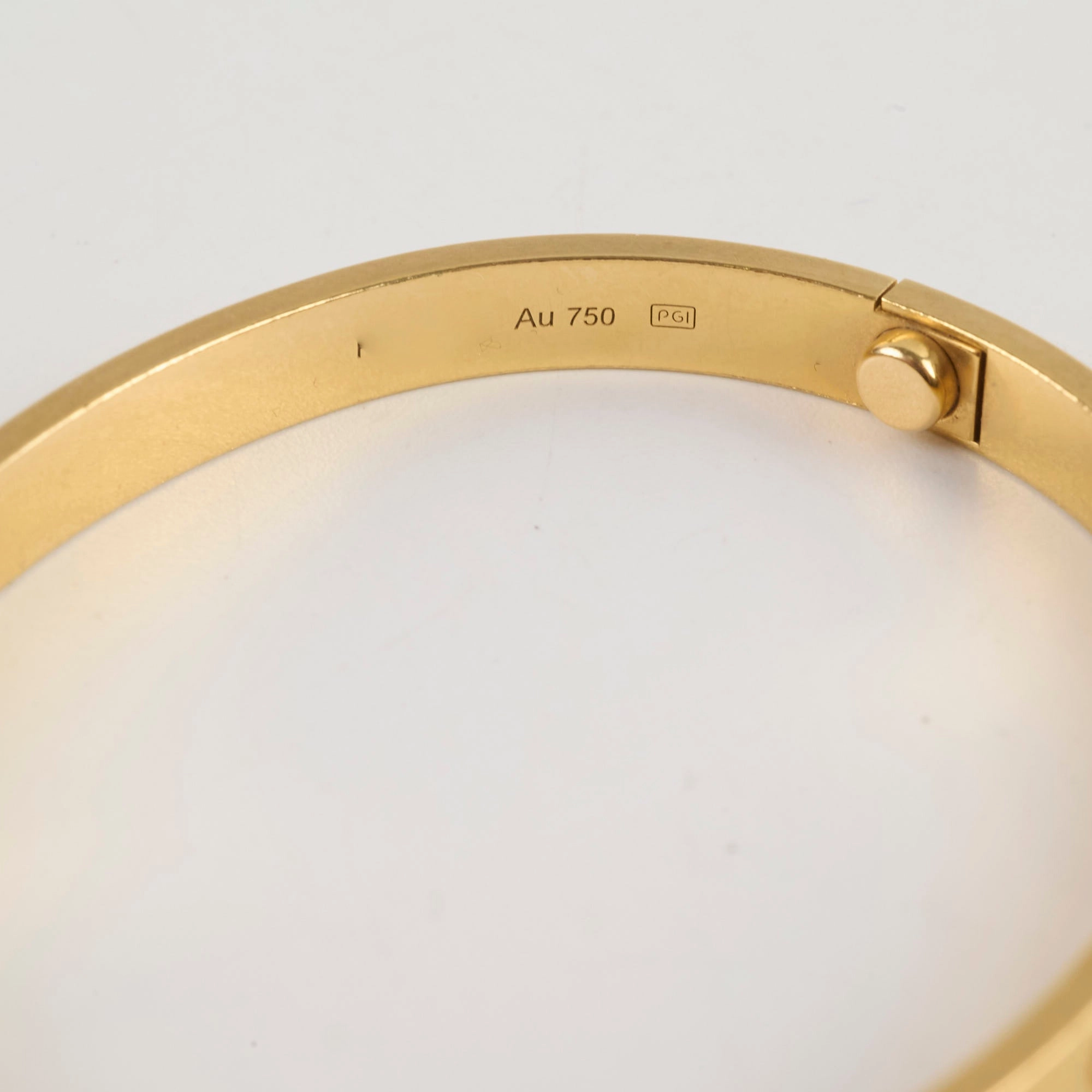Cartier Love Bracelet Yellow Gold Size 18