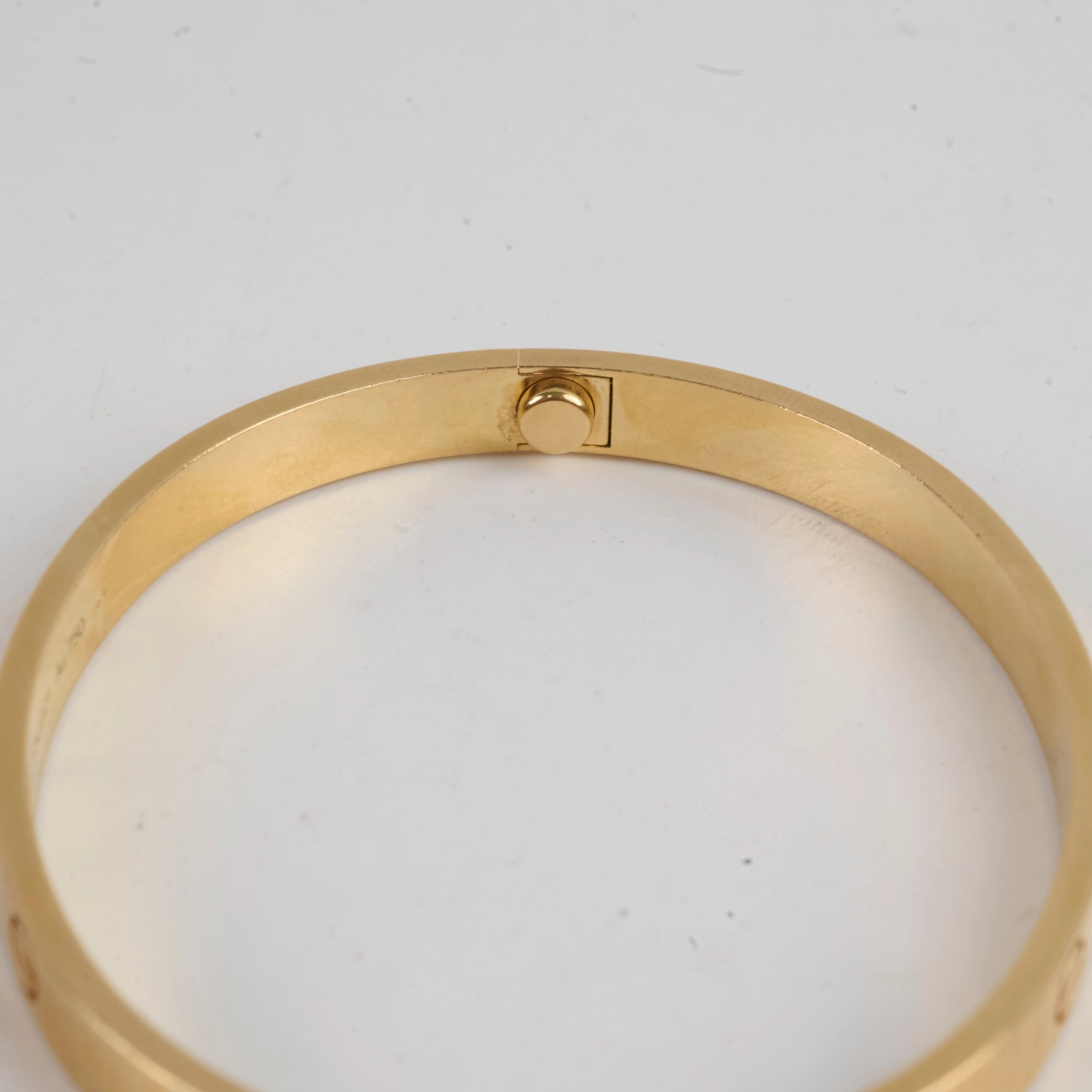 Cartier Love Bracelet Yellow Gold Size 19