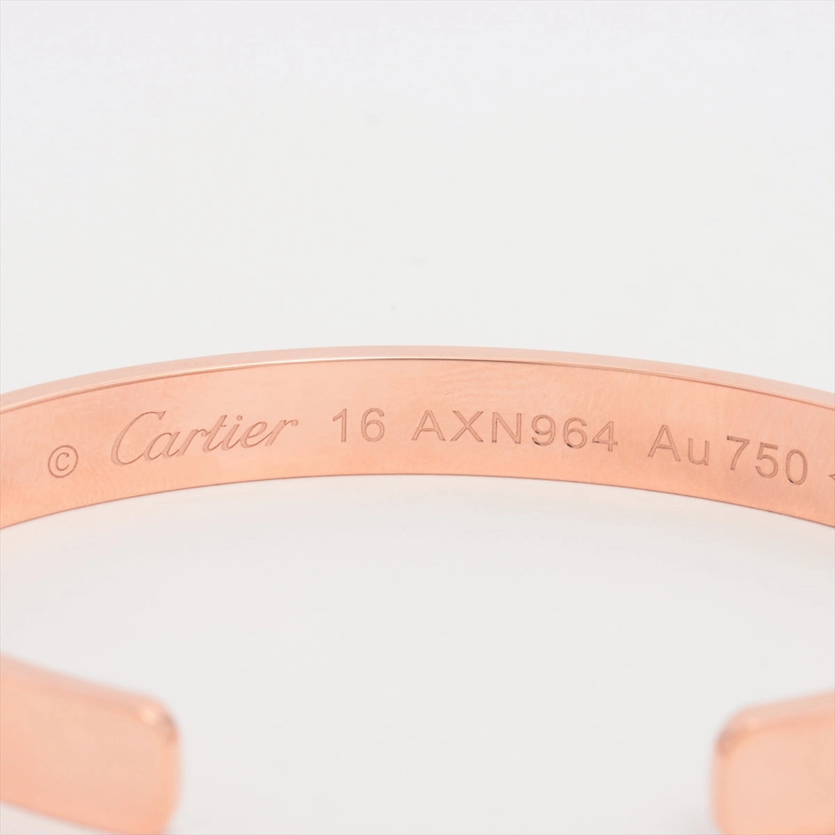 Cartier Love Open Cuff Bracelet Size 16