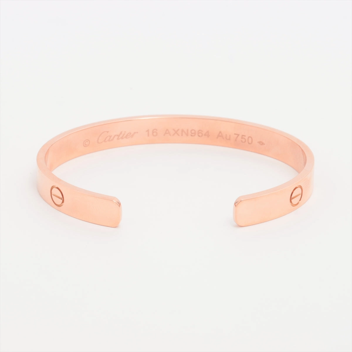 Cartier Love Open Cuff Bracelet Size 16