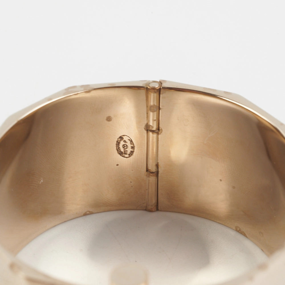 Chanel Bangle Gold Costume Jewellery