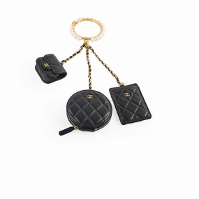 Chanel Runway 21A Bracelet with Small Shapes and Chain hand-chain-bracelet  