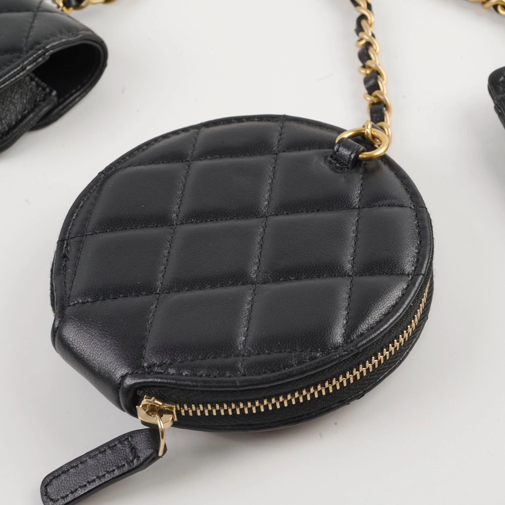 Chanel Runway 21A Bracelet with Small Shapes and Chain