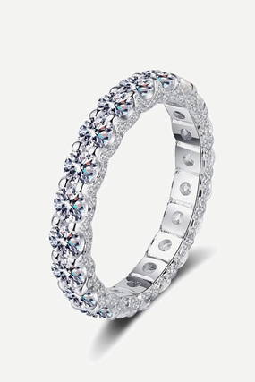 Charmed Moissanite Ring 