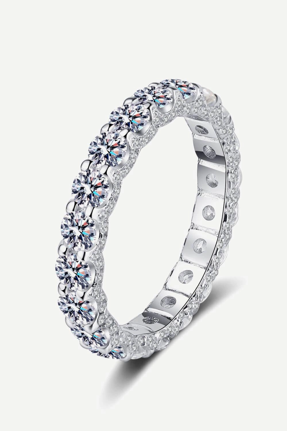 Charmed Moissanite Ring 