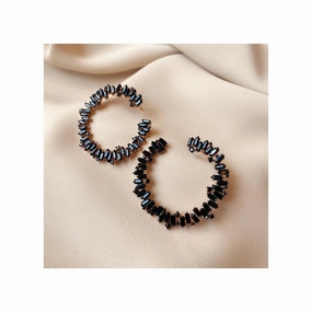 Chato Julia Earring Black And Rainbow 