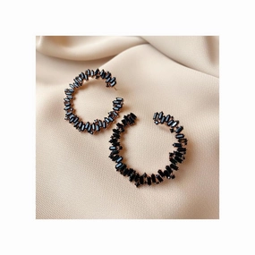 Chato Julia Earring Black And Rainbow 