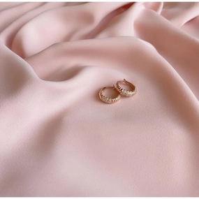 Chato Trento Earring Rose Gold fashion-jewelry  