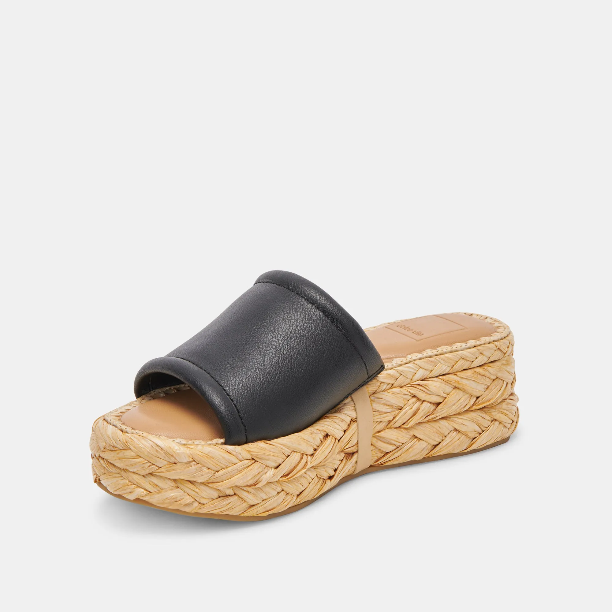 CHAVI SANDALETTEN AUS SCHWARZEM LEDER
