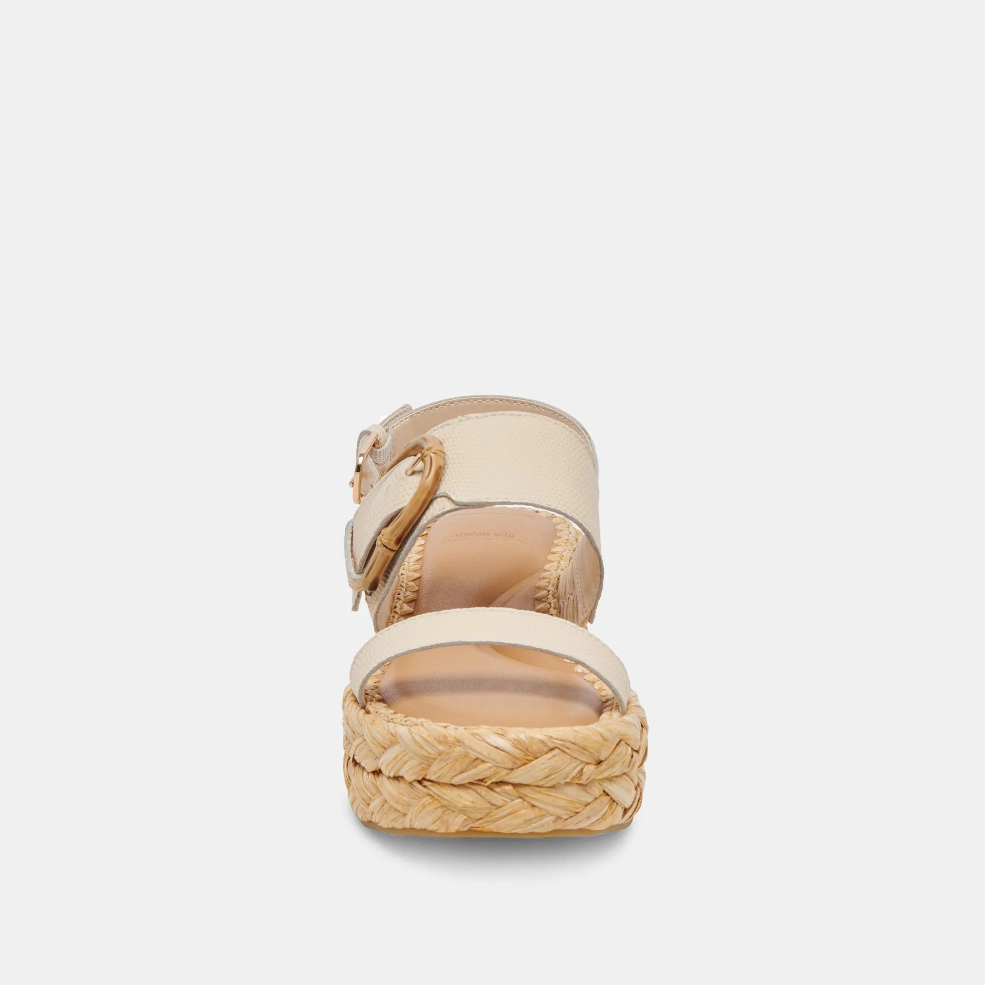CHERA SANDALEN KNOCHEL GEPRÄGTES LEDER